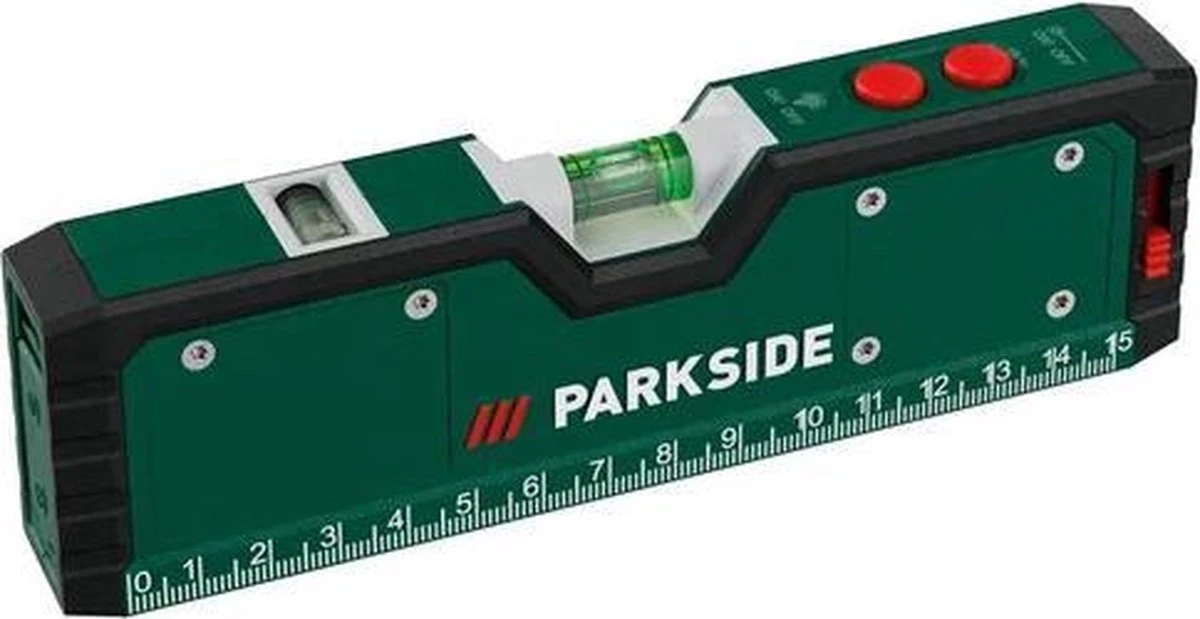 Parkside® - Laserwaterpas - Kruislijnlaser - Bouwlaser - Met Mini-statief - Pointerfunctie - LED Verlichting 5 Parkside® - Laserwaterpas - Kruislijnlaser - Bouwlaser - Met Mini-statief - Pointerfunctie - LED Verlichting - Afbeelding 3