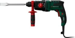 PARKSIDE Boor- En Breekhamer - Ideaal Voor Krachtig Boren, Klopboren, Betonboren En Beitelen - Toerental: 0-1650 Tpm - Slagenergie: 1,2 Joule - Slagfrequentie: 0-7500 Spm - Boordiameter: Max. 24 Mm (hout) | 19 Mm (beton/steen) | 13 Mm (metaal) - 800W -Makita Winkel 1200x624 3