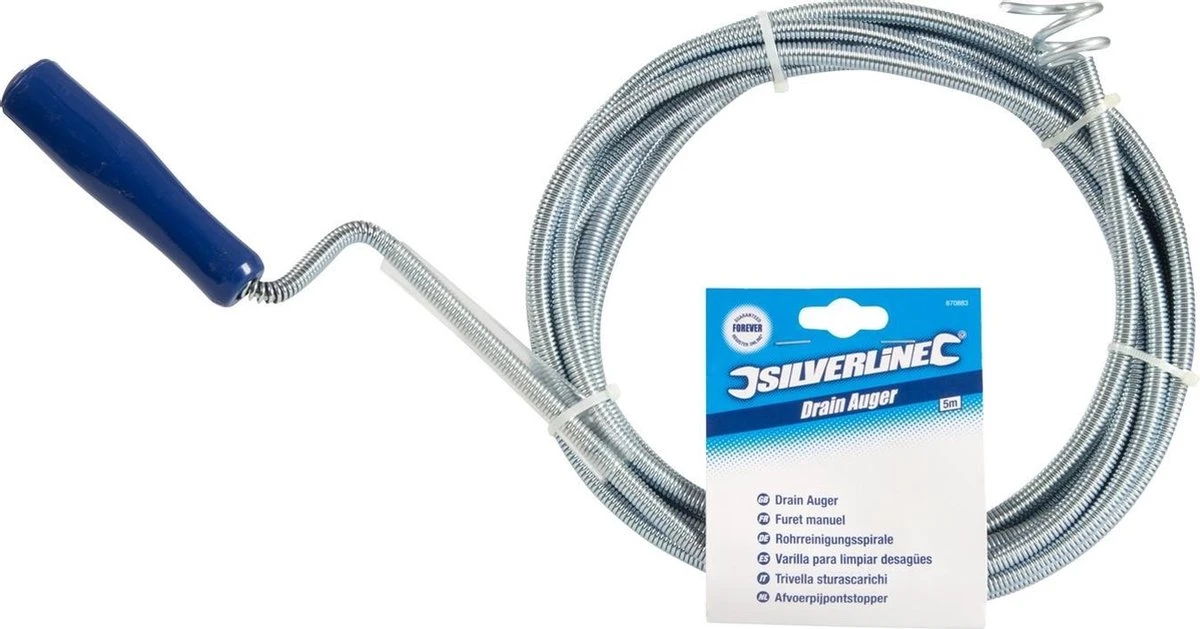 Silverline Rioolveer - 5 Meter 4 Silverline Rioolveer - 5 Meter - Afbeelding 2