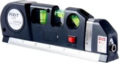 Laser LevelPro 3 - Multifunctionele Laserniveau Tool - Infrarood - Kruislijn - 2.5M Meetlint -Makita Winkel 1200x630 2