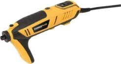 Powerplus POWX1341 Roterende Multitool - Multifunctioneel Gereedschap - 200W - Roterend - Variabele Snelheid - Digitale Display - Incl. Statief, Flexibele As, 2 Opzetstukken, 126 Accessoires En Gereedschapskoffer -Makita Winkel 1200x642 4