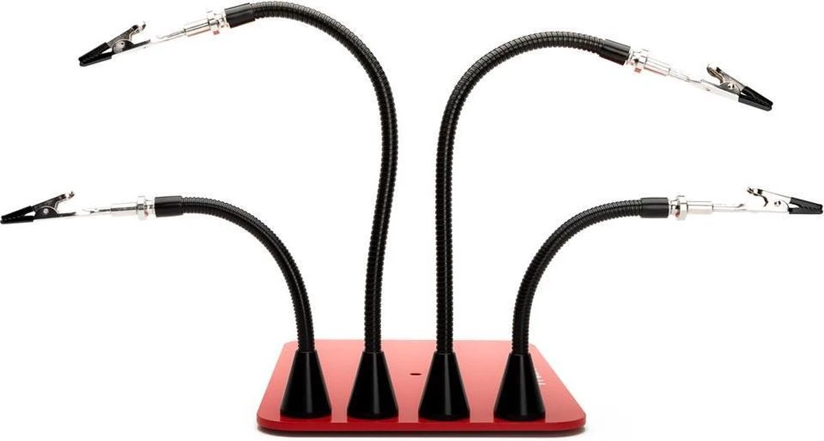 Weller WLACCHHM-02 Derde Hand - Soldeer Houder - Met 4 Magnetische Klemmen 8 Weller WLACCHHM-02 Derde Hand - Soldeer Houder - Met 4 Magnetische Klemmen - Afbeelding 6