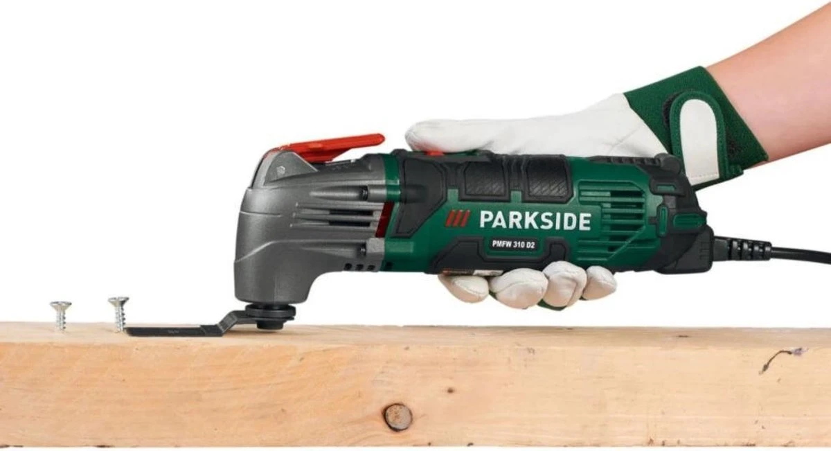 PARKSIDE® Multifunctioneel Gereedschap - 310 W - Multitool Geschikt Voor Talloze Toepassingen Zoals Zagen, Slijpen, Schaven En Schuren 5 PARKSIDE® Multifunctioneel Gereedschap - 310 W - Multitool Geschikt Voor Talloze Toepassingen Zoals Zagen, Slijpen, Schaven En Schuren - Afbeelding 3