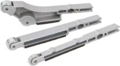 FERM EFM1001 Precisie Bandschuurmachine - 400W - 1070-1650m/min Bandsnelheid - Incl. 3 Schuurarmen, 12 Schuurvellen En Een Robuuste Opbergkoffer -Makita Winkel 1200x664 1