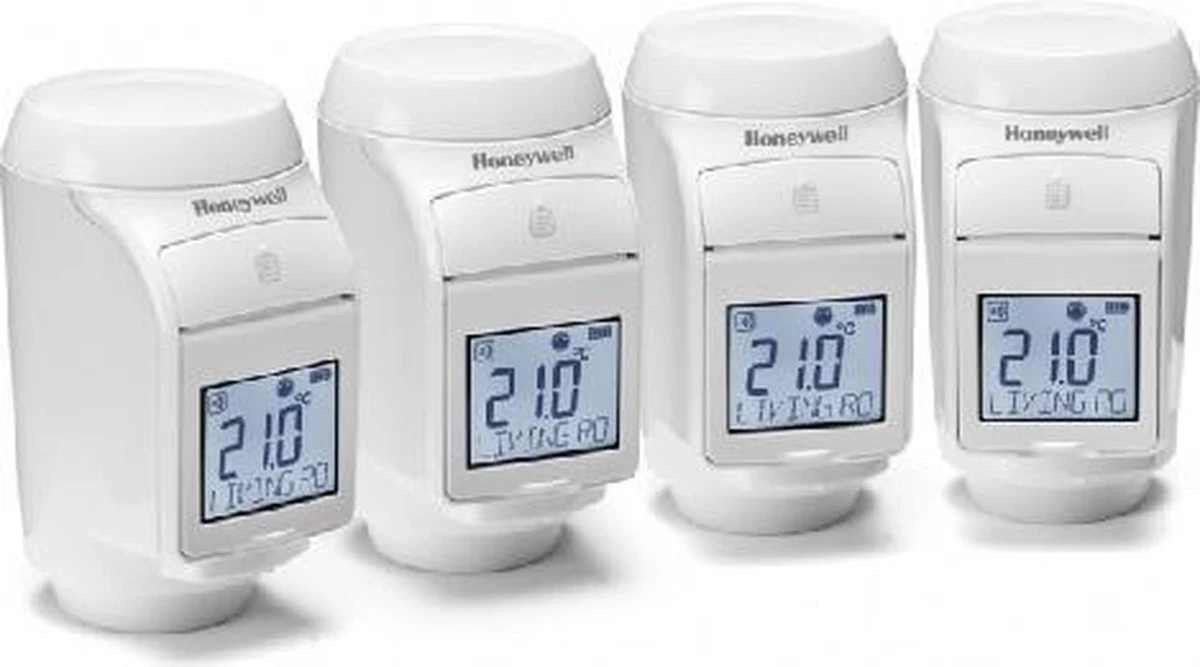 Honeywell Evohome HR92 Radiatorthermostaat - 4 Stuks 5 Honeywell Evohome HR92 Radiatorthermostaat - 4 Stuks - Afbeelding 3