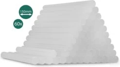 VONROC Lijmpatronen – Ø11,2 X 150MM – 60 Stuks – Universeel