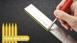 PD® - Markeerpotlood + Navulling - Pica Dry Alternatief - Bouwpotlood - Timmermanspotlood - Inclusief Navulling & Ingebouwde Puntenslijper Dop -Makita Winkel 1200x670 4