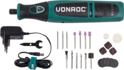 VONROC Accu Multitool – Roterend – 8V – Incl. 24 Accessoires, Oplader & Opbergtas 18 VONROC Accu Multitool – Roterend – 8V – Incl. 24 Accessoires, Oplader & Opbergtas -Makita Winkel 1200x674 7