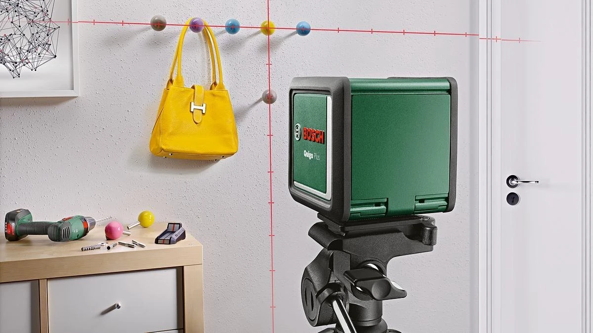 Bosch Quigo Kruislijnlaser - Zelfnivellerend - 10 Meter Bereik 9 Bosch Quigo Kruislijnlaser - Zelfnivellerend - 10 Meter Bereik - Afbeelding 7