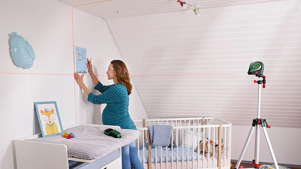 Bosch UniversalLevel 2 Kruisijnlaser - Met Opbergtas, Statief En Batterijen 6 Bosch UniversalLevel 2 Kruisijnlaser - Met Opbergtas, Statief En Batterijen - Afbeelding 4