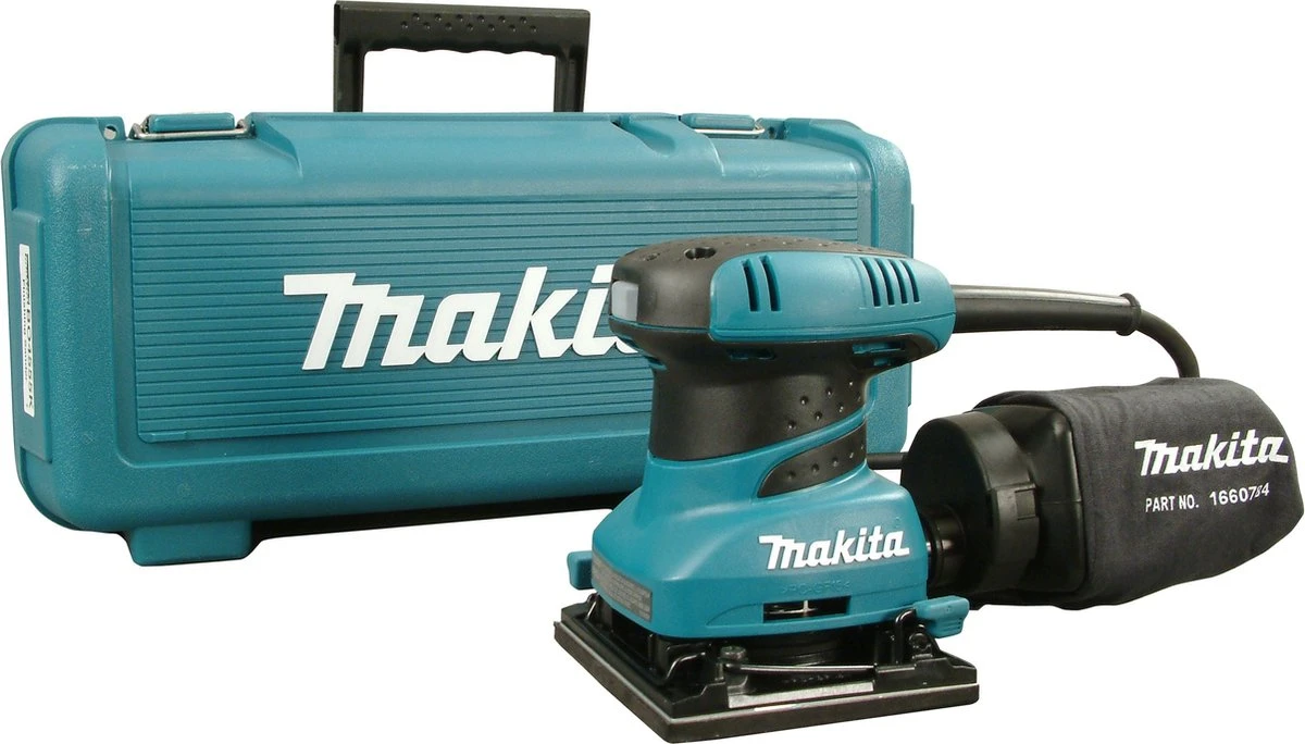 Makita BO4555K Vlakschuurmachine - 200 W - 102 X 112 Mm Schuuroppervlak 3 Makita BO4555K Vlakschuurmachine - 200 W - 102 X 112 Mm Schuuroppervlak