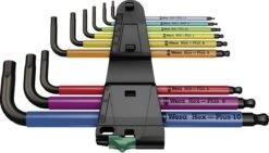 Wera 05073593001 950 SPKL/9 SM N SB 9 Delige Hex-plus Multicolour Inbussleutel - 1.5-10mm -Makita Winkel 1200x687 4