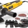 Powerplus POWX1347MC Oscillerende Multitool - Multifunctioneel Gereedschap - 300W - Oscillerend - Variabele Snelheid - Snelwisselsysteem - Stofafzuiging - Incl. Aluminium Opbergkoffer En 36 Accessoires - Schuren, Zagen, Snijden En Polieren -Makita Winkel 1200x688 3