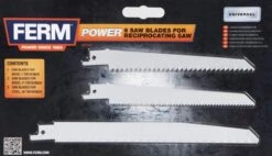 FERM RSA1001 Reciprozaagbladenset - 9 Stuks - Universeel Gebruik -Makita Winkel 1200x690