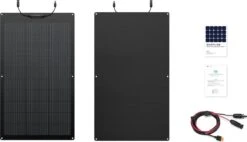 EcoFlow - Flexibel Zonnepaneel - Camper- Of Caravanmontage - 100W -Makita Winkel 1200x692 12