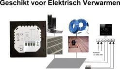 TechU™ Slimme Thermostaat Wit – Alleen Voor Elektrische Vloerverwarming – Bediening Met App & Wifi -Makita Winkel 1200x692 13