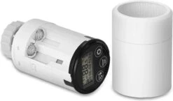Cosmos IoT Slimme Radiatorknop ZIGBEE/TUYA (Aansluiting M30!) | Thermostaatknop | Radiatorknop Thermostaat | Radiatorkraan Thermostatisch | Thermostaatknop Radiator -Makita Winkel 1200x703 5