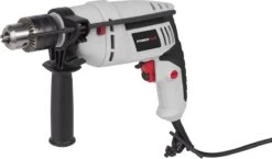 Powerplus POWC10100 Elektrische Klopboormachine - 500W - Variabele Snelheid - Incl. Diepte Aanslag En Additionele Handgreep - Boormachine Voor Beton, Hout En Staal