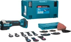 Makita DTM52ZJX2 Multitool 18V Zonder Accu's En Lader In Mbox