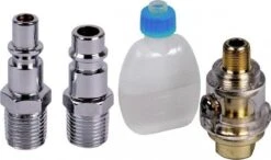 FERM Pneumatische Slagmoersleutel Universele DIN / Orion Aansluiting - Incl. 10-delige Doppenset En Opbergkoffer -Makita Winkel 1200x710