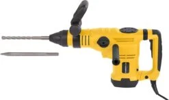 Powerplus POWX1190 Breekhamer - Boorhamer - Hamerboor En Beitel - 1600W - 25 Joule - SDS Max - Variabele Snelheid - Trilling Reductie - Incl. Gereedschapskofferkoffer En 2 Beitels - Voor Beton En Steen -Makita Winkel 1200x712 2