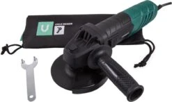VONROC Haakse Slijper – 650W – Ø125MM – Incl. Accessoires & Opbergtas -Makita Winkel 1200x716 1