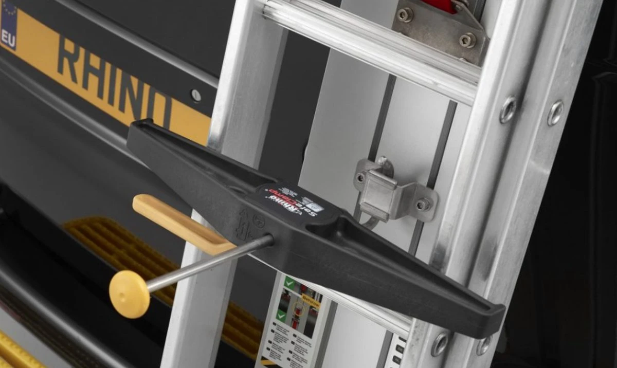 Rhino Safeclamp Ladderklem - 2 Stuks 7 Rhino Safeclamp Ladderklem - 2 Stuks - Afbeelding 5