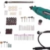 VONROC Multitool – Roterend – 160W – Flexibele As – Incl. 232-delige Accessoire Set & Opbergtas -Makita Winkel 1200x721 5