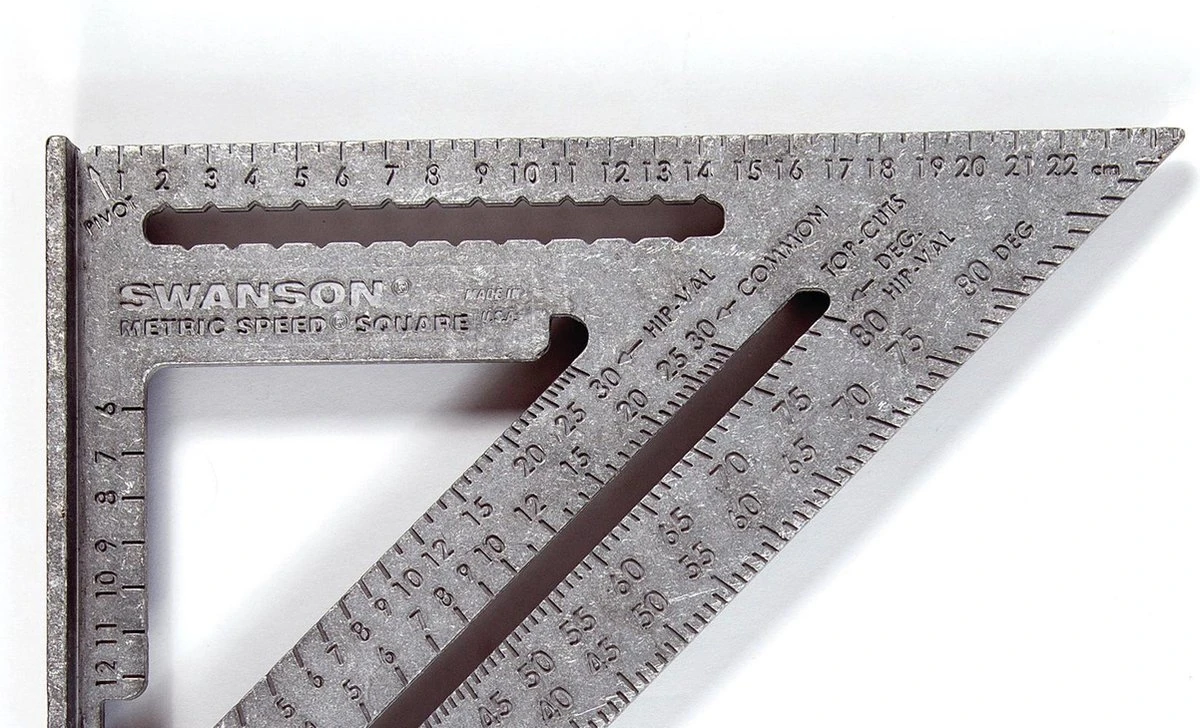 Swanson Timmermans Meetdriehoek Aluminium 250mm(5-in-1) 5 Swanson Timmermans Meetdriehoek Aluminium 250mm(5-in-1) - Afbeelding 3