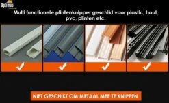 Optimus Professionele Plintenschaar / Verstekschaar 45°-135° - Verbeterd Model - RVS - Plintentang - Plintenknipper - Laminaatknipper -Makita Winkel 1200x732 7