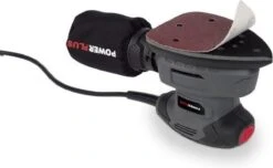 Powerplus POWE40020 Elektrische Schuurmachine - Handpalmschuurmachine - Multischuurschuurmachine - 140W - Incl. Stofopvangbox En 5x Schuurpapier -Makita Winkel 1200x737