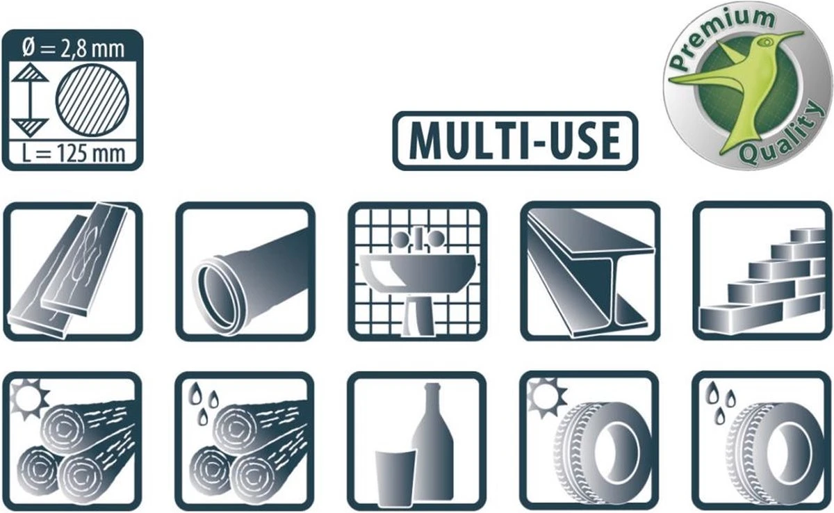 Pica 4030 Dry Navulling T.b.v. Pica Dry 3030 Markeerpotlood 4 Pica 4030 Dry Navulling T.b.v. Pica Dry 3030 Markeerpotlood - Afbeelding 2