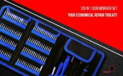 Brute Strength - 126 Delige Precisie Schroevendraaierset Magnetisch - Universeel - Magnetisch - Gereedschapset- Schroevendraaiers - Bitset Met Torx - Cadeau Voor Man -Makita Winkel 1200x742 8