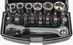 Benson Bit - Doppenset + Ratel 24 Delig Kleur Profi 12 Benson Bit - Doppenset + Ratel 24 Delig Kleur Profi -Makita Winkel 1200x744 9