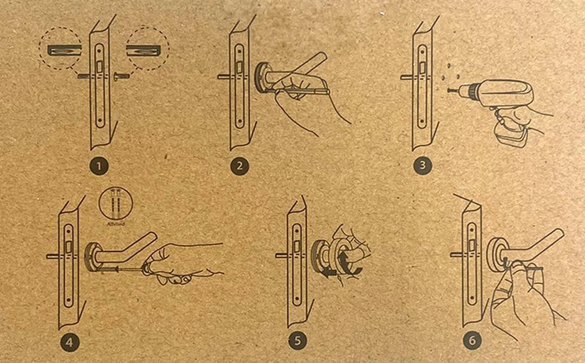 Deurkruk Mat Zwart Van WDMT™ | 2 Stuks | Geveerd | Deurkrukken Met Mat-zwarte Finish | Stijlvolle Zwarte Deurkrukken | Zwart 7 Deurkruk Mat Zwart Van WDMT™ | 2 Stuks | Geveerd | Deurkrukken Met Mat-zwarte Finish | Stijlvolle Zwarte Deurkrukken | Zwart - Afbeelding 5