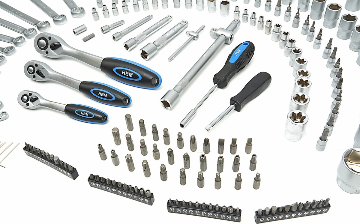 216 Delige Professionele Doppenset Metrische Maten 8 216 Delige Professionele Doppenset Metrische Maten - Afbeelding 6