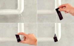 Super Sterk Waterdichte Tape - Lekkage Tape - Montage Tape - Klus & Reparatie Tape - Flextape - Montage Reparatietape Klustape - Voor Reparatie Zwembad/Badkamer/Zwembad/Tent/Lekkages - Waterbestendig - Rubber - 1,5 Meter -Makita Winkel 1200x750 13