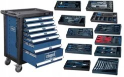 Scheppach TW1000 - Gevulde Gereedschapskar - 263-delig -Makita Winkel 1200x750 8