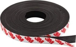 Simple Fix Magneetstrip - 10m X 1cm - Magneetband - Magneettape - Magneten - Zelfklevend En Isolerend - Zwart