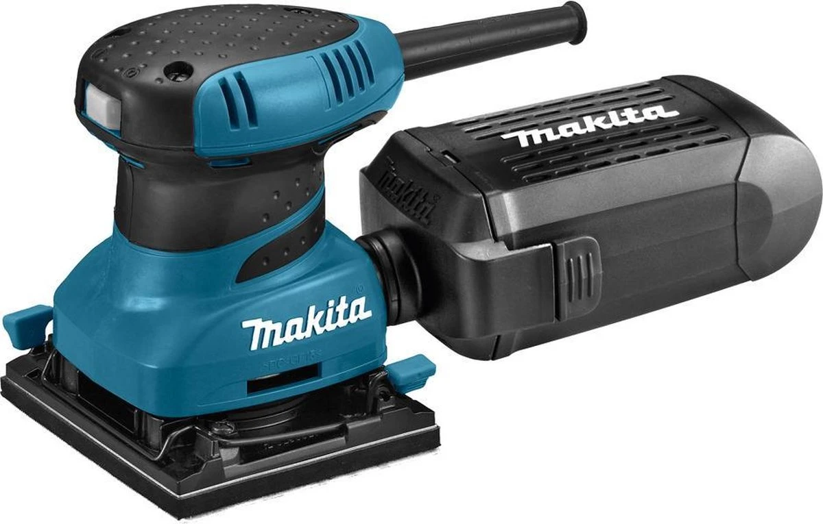 Makita BO4555K Vlakschuurmachine - 200 W - 102 X 112 Mm Schuuroppervlak 4 Makita BO4555K Vlakschuurmachine - 200 W - 102 X 112 Mm Schuuroppervlak - Afbeelding 2