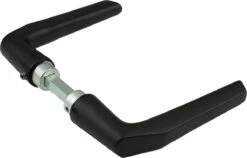 Merkloos Deurbeslag Voor Toilet/Badkamer - Met Deurkruk - Aluminium - Zwart - Complete Set - NIEUW Model -Makita Winkel 1200x768 12