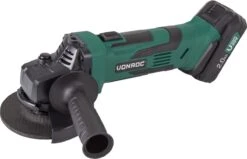 VONROC Accu Haakse Slijper – VPower 20V – Ø115MM – Incl. 1x 2.0Ah Accu, Oplader, Zijhandgreep & Tas 12 VONROC Accu Haakse Slijper – VPower 20V – Ø115MM – Incl. 1x 2.0Ah Accu, Oplader, Zijhandgreep & Tas -Makita Winkel 1200x773 4
