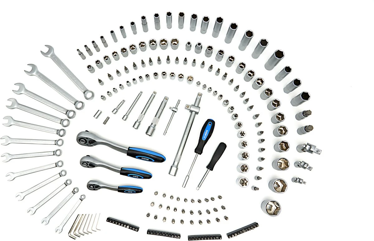 216 Delige Professionele Doppenset Metrische Maten 11 216 Delige Professionele Doppenset Metrische Maten - Afbeelding 9