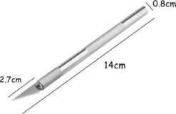 LOUZIR 9 Delige Metalen Handvat Scalpel Mes- Hout Papier Cutter Craft Pen- Graveren- Snijden- Hobbymes -Makita Winkel 1200x776 9