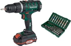 PARKSIDE Accu-schroefboormachine 20V - Toerental: 0–1400 Min⁻¹ - Max. Boordiameter: 30 Mm (hout) | 13 Mm (staal) - Inclusief Accu En Snellader - De Machine Is Inclusief Parkside 20V Accu -Makita Winkel 1200x782 1