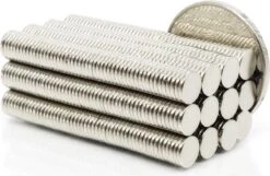 EPIN | Super Sterke Magneten | Rond 8x2mm | Whiteboard Magneet | Koelkast Magneet | 20 Stuks