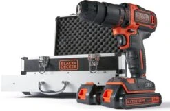 Black & Decker BLACK+DECKER BDC718AS2F-QW Klopboormachine - 18V - Incl. 2 Accu’s - 80 Accessoires -Makita Winkel 1200x786
