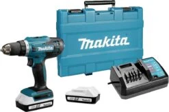 Makita DF488DWE 18V Li-Ion Accu Boor-/schroefmachine Set (2x 1.5Ah Accu) In Koffer - 36x13mm