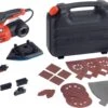 Black & Decker BLACK+DECKER KA280K-QS Multischuurmachine - 220W - 19 Accessoires - Opbergkoffer -Makita Winkel 1200x792 2
