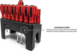 Schroevendraaierset Met Bitset - 116 Delig - Set Schroevendraaiers - Gereedschapset - Handige Opbergstand - Soft Grip - Precisie - Schroevendraaier Set -Makita Winkel 1200x793 12